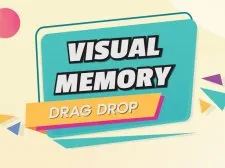 Visual Memory Drag Drop