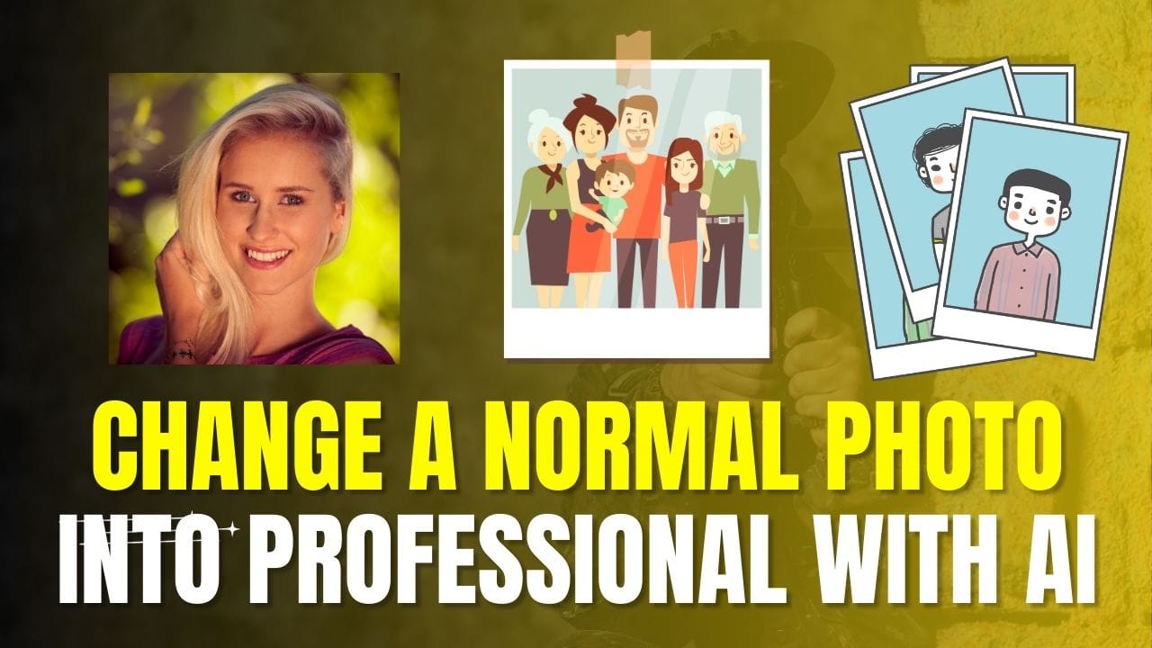 Change a Normal Photo into Professional