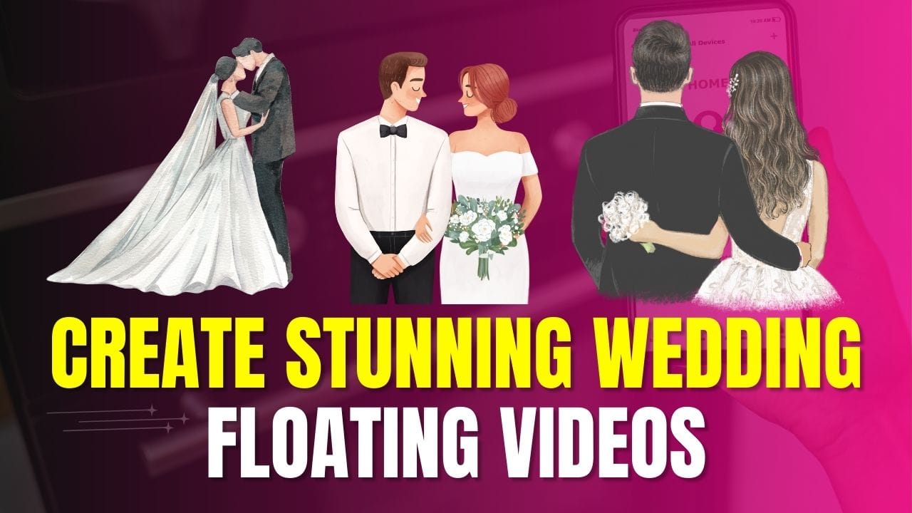 Create Stunning Wedding Floating Videos