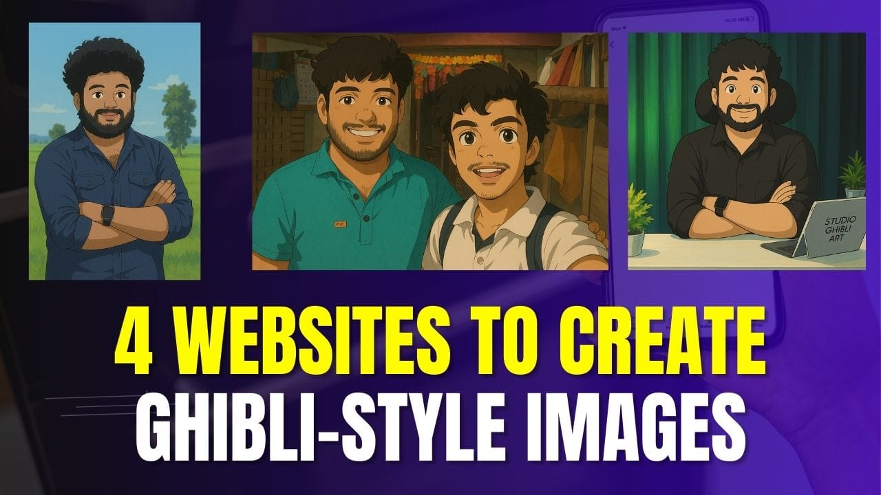 4 Websites to Create Ghibli-Style Images