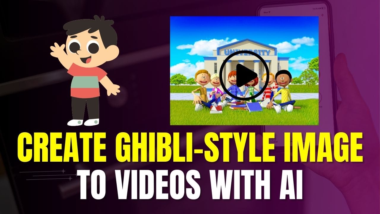 Ghibli-Style Image to Videos