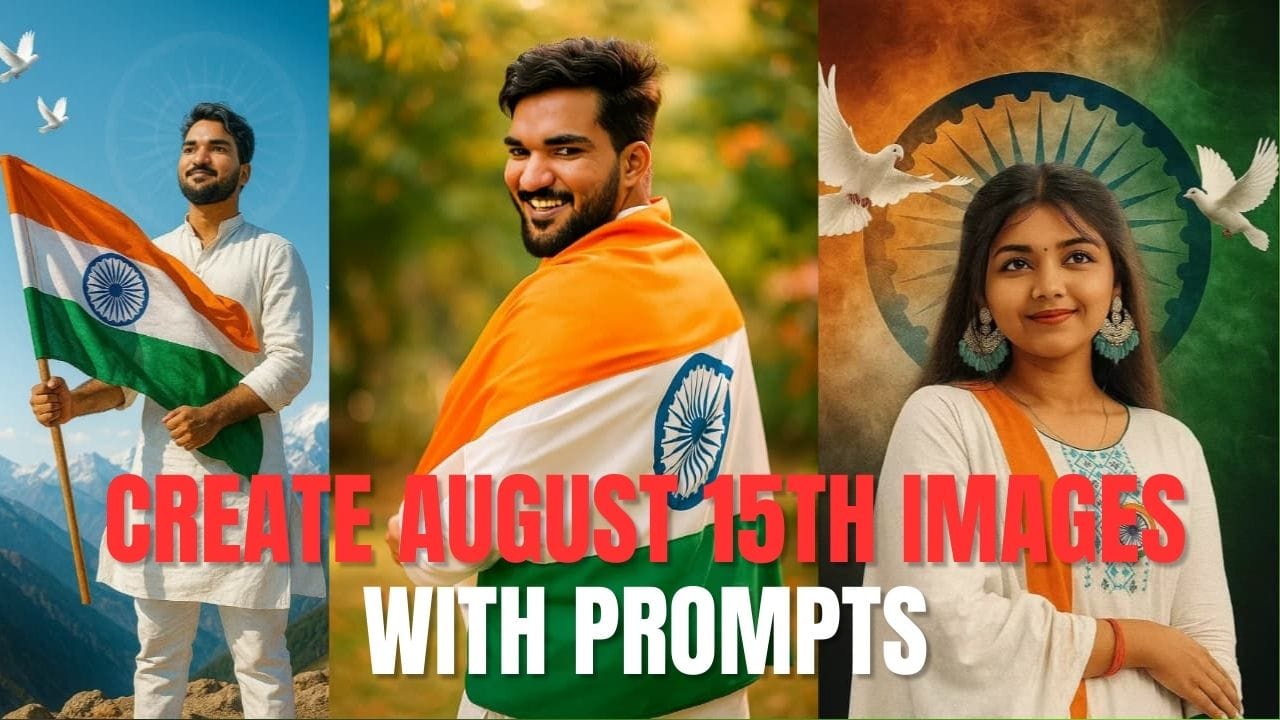 Create August 15th Images with Prompts