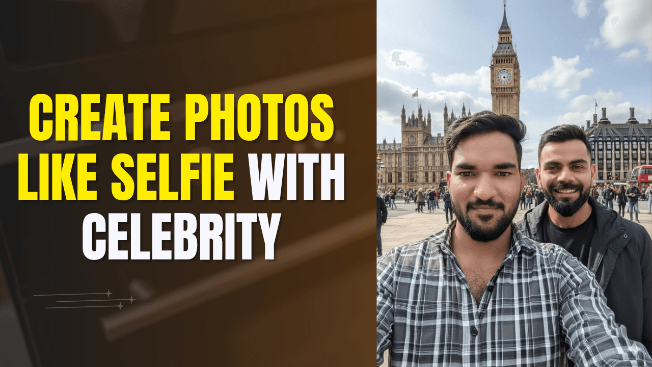 Create Selfie Photos with Celebrities