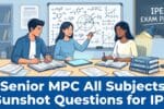 Senior MPC All Subjects Gunshot Questions for IPE
