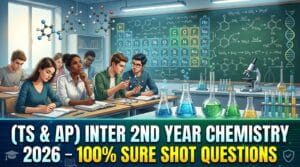 (TS & AP) Inter 2nd Year Chemistry 2026 – 100% Sure Shot Questions
