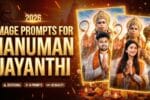 Image Prompts for Hanuman Jayanthi