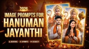 Image Prompts for Hanuman Jayanthi
