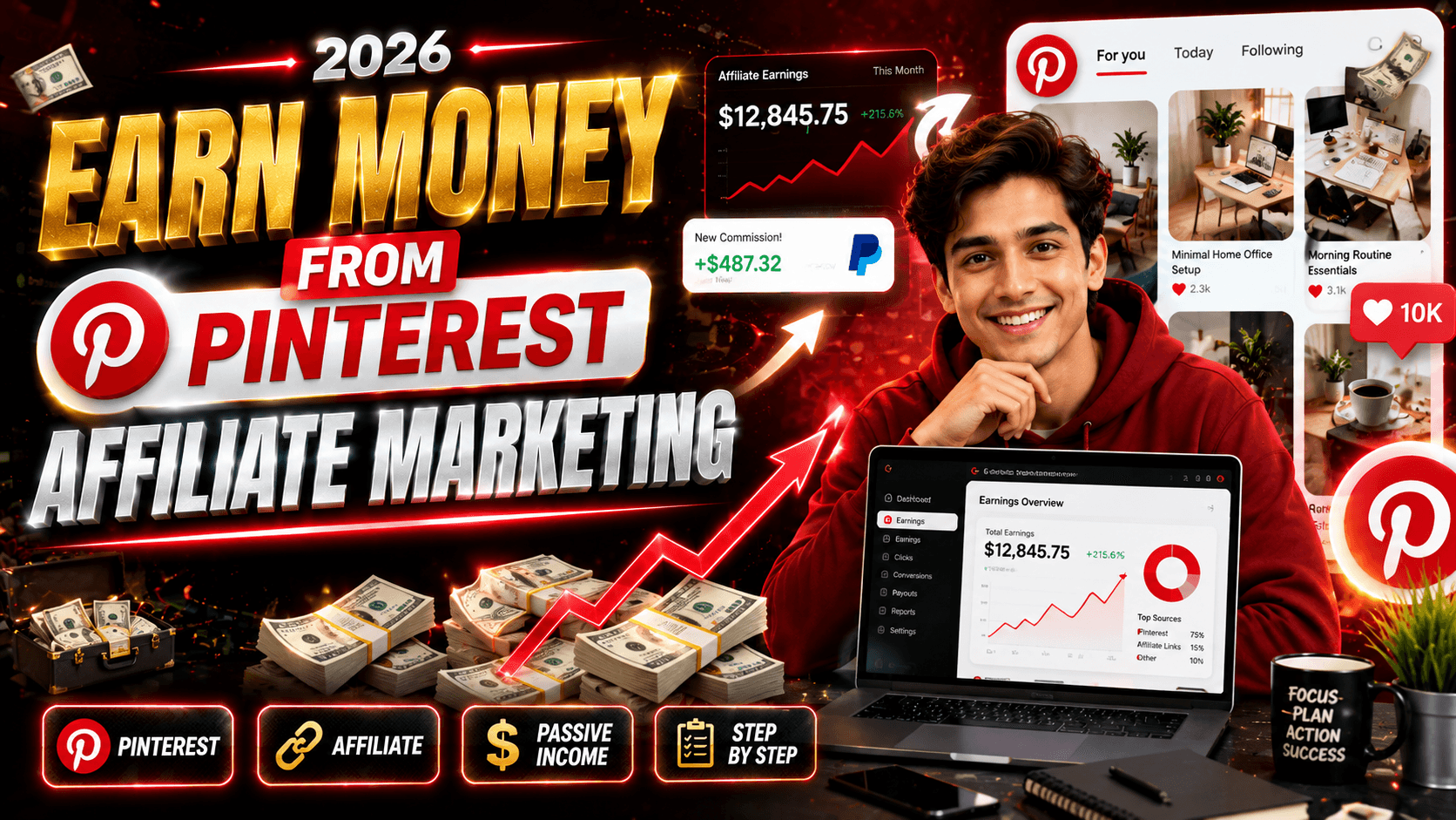 Earn Money From Pinterest Affiliate Marketing