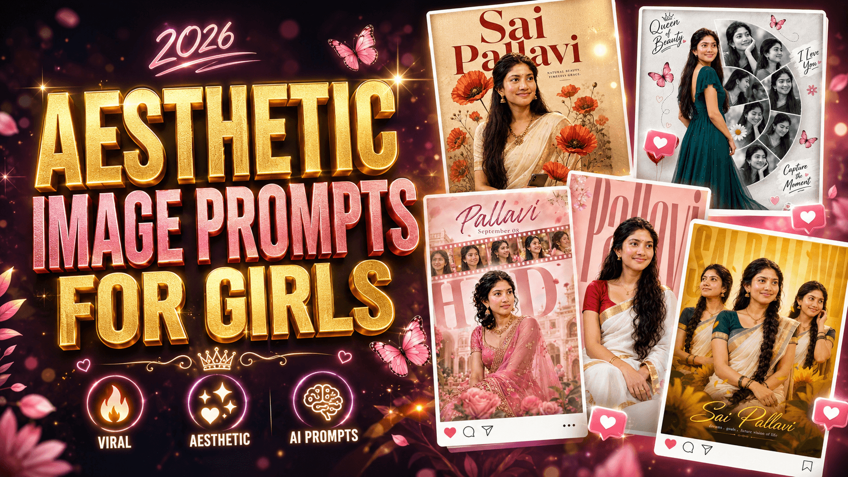 Aesthetic Image Prompts for Girls
