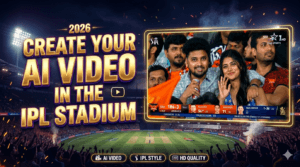 Create your AI Video in the IPL Stadium