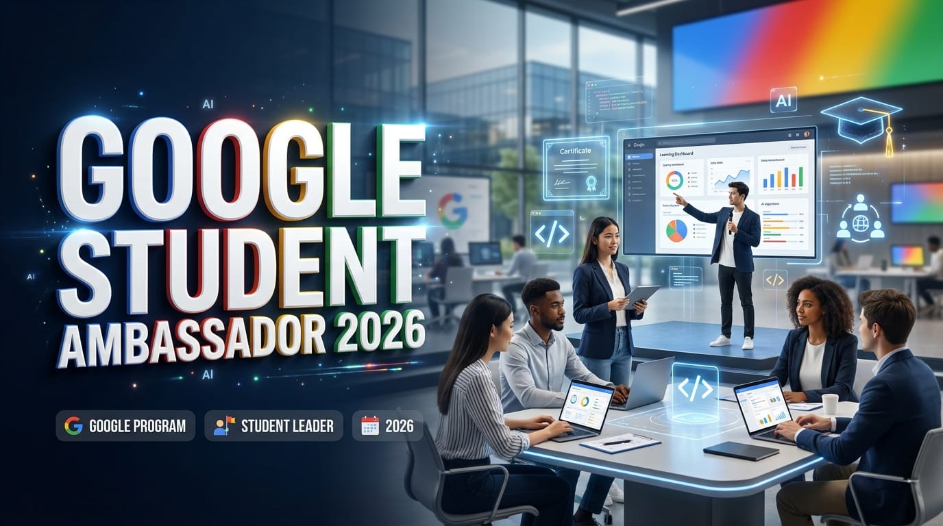 Google Student Ambassador Program 2026