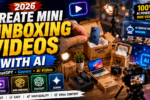 Create Mini Unboxing Videos with AI