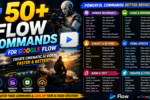 50+ Flow Commands for Google Flow
