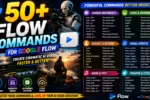 50+ Flow Commands for Google Flow