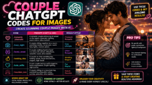 Couple ChatGPT Codes for Images