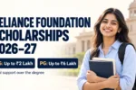 Reliance Foundation Scholarship 2026–27