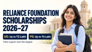 Reliance Foundation Scholarship 2026–27