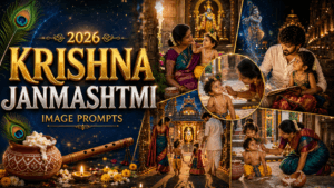 Krishna Janmashtmi Image Prompts