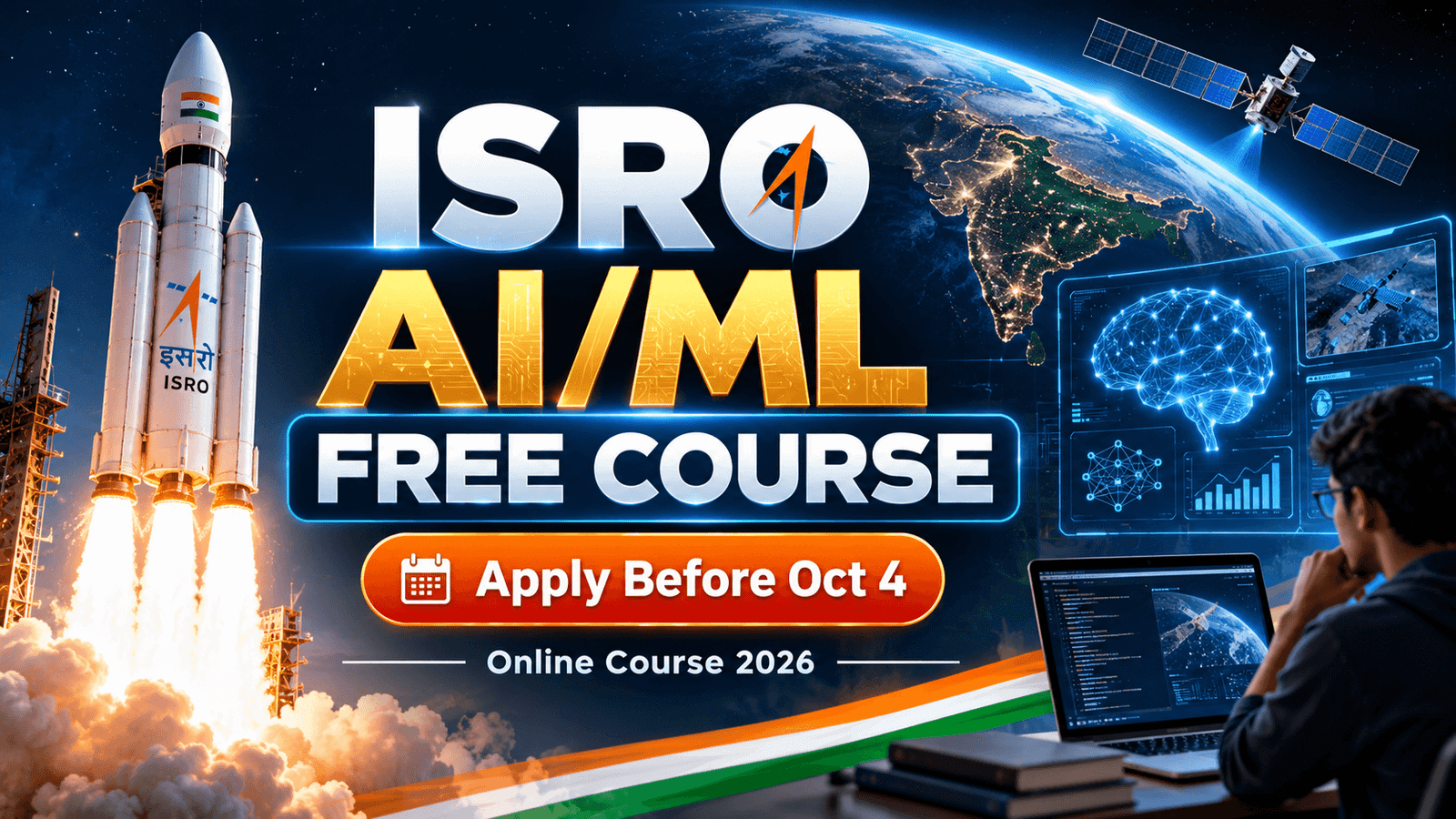 ISRO AI/ML Free Online Course 2026